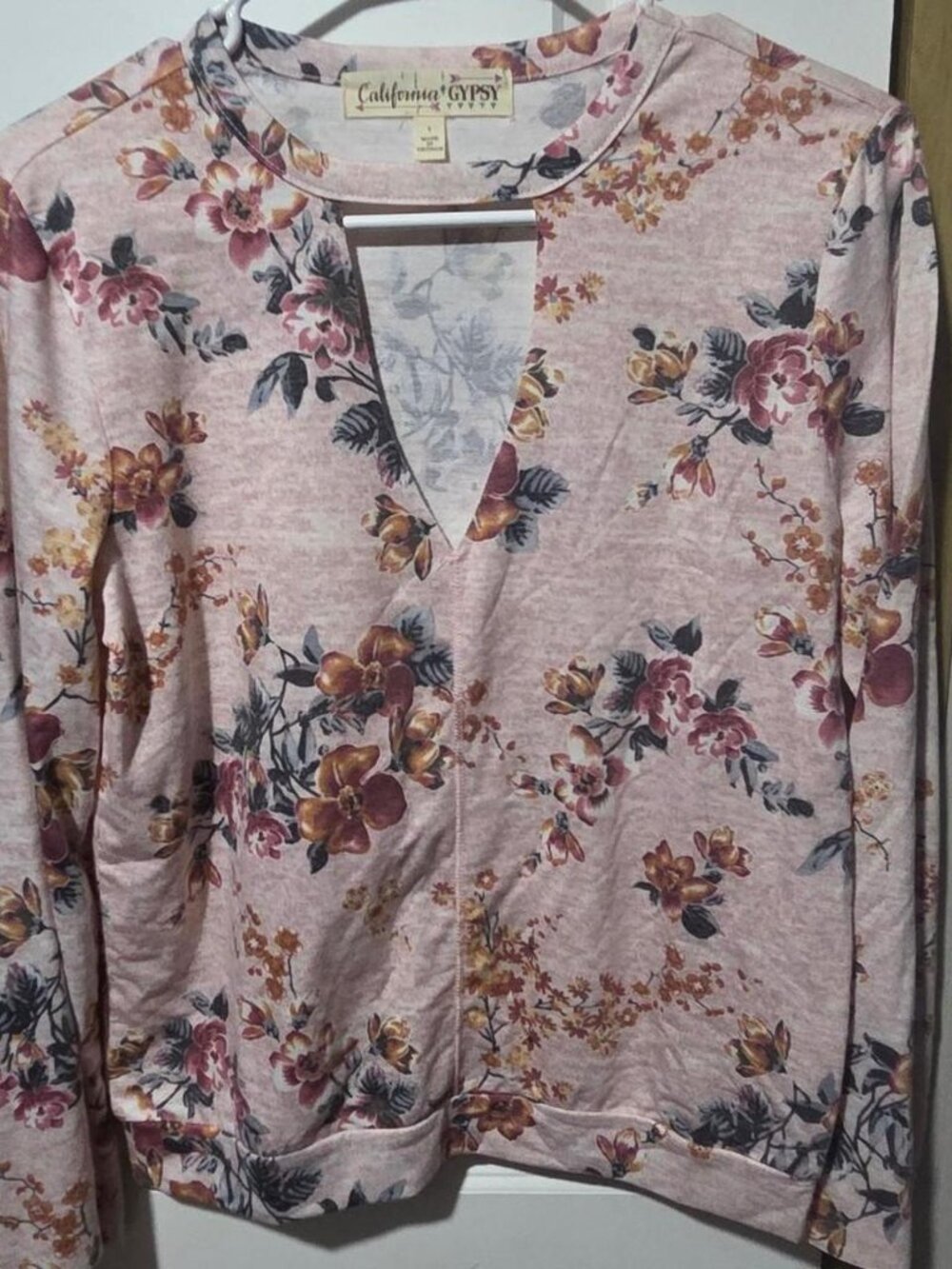 floral sweater